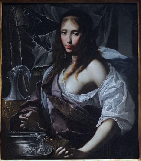 FURINI, Francesco Artemisia Prepares to Drink the Ashes of her Husband Norge oil painting art